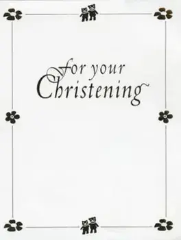 For Your Christening, Hardcover/Sarah Medina