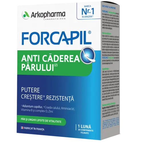 Forcapil anti-cadere par, 30 comprimate filmate Zephyr Labs
