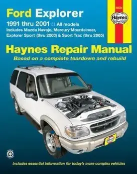 Ford Explorer: 1991-2001, Paperback/John Haynes
