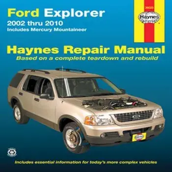 Ford Explorer 2002 Thru 2010: Includes Mercury Mountaineer, Paperback/Max Haynes