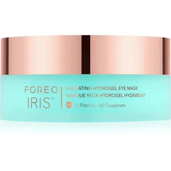 FOREO IRIS™ Hydrogel Eye Mask mască de hidratare profundă zona ochilor 60x1 buc