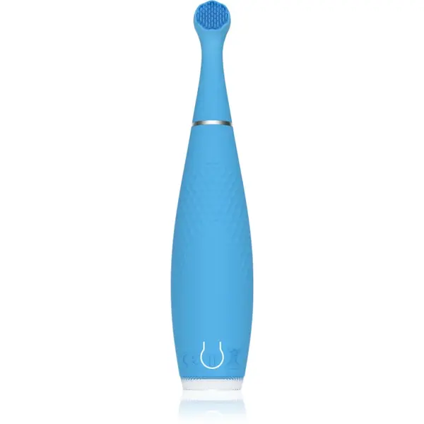 FOREO ISSA™ 4 Baby periuta de dinti electrica pentru copii de la naștere până la vârsta de 3 ani Bubble Blue 1 buc