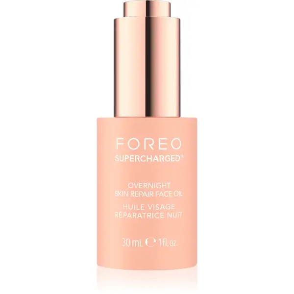 FOREO SUPERCHARGED Overnight Skin Repair Face Oil ulei facial de reintinerire pentru noapte 30 ml