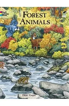 Forest Animals Coloring Book - Dianne Gaspas