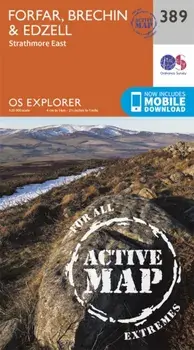 Forfar, Brechin and Edzell. September 2015 ed, Sheet Map/Ordnance Survey