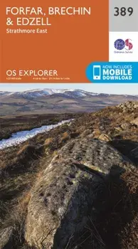 Forfar, Brechin and Edzell. September 2015 ed, Sheet Map/Ordnance Survey