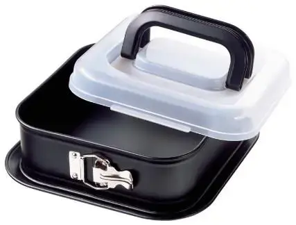 Forma de copt cu capac WMF Bake&Take, 24 x 11 cm (Negru)
