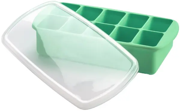 Formă de silicon pentru congelare Melii - 10 x 59 ml, verde