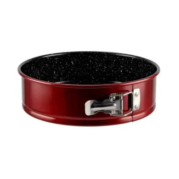 Forma de Tort Metalica pentru Tort cu Catarama, Perfect Home, Red Line, 24 cm