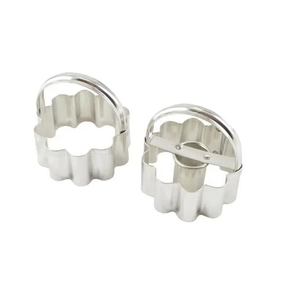 Forma pentru Fursecuri Linzer, 6 x 2 cm, 2 Bucati, Perfect Home