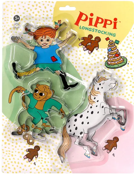 Forme metalice pentru biscuiți Pippi - Pippi Șosețica