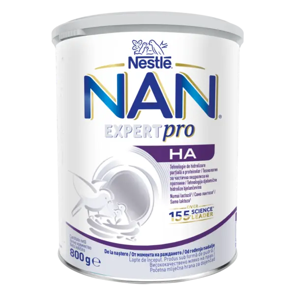Formula de lapte praf ExpertPro HA de la nastere, 800g, Nestle