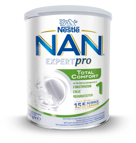 Formula de lapte praf Nan Expert Pro Total Confort 1, 800g, Nestle