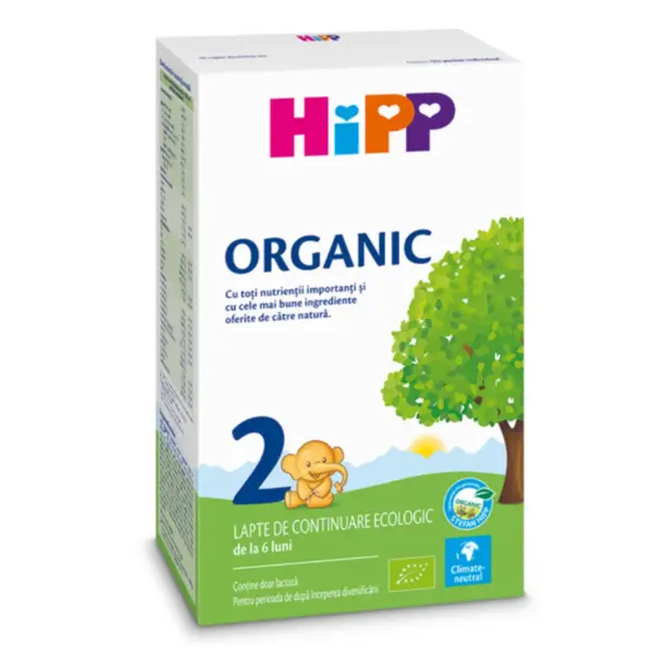 Formula lapte praf de continuare 2, +6 luni, 300 g, Hipp