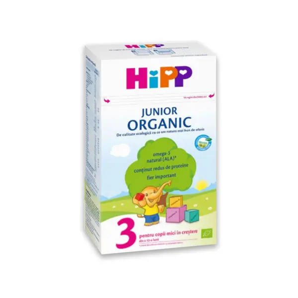 Formula lapte praf de crestere 3, 1+an, 500g, Hipp