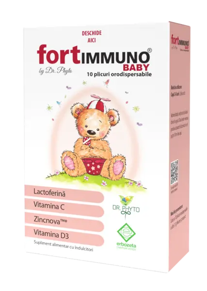 FortImmuno baby, 10 plicuri, Dr. Phyto