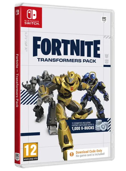 Fortnite Transformers Pack (code In A Box) Xbox One