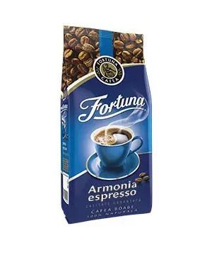 Fortuna Crema Espresso albastra cafea boabe 1kg