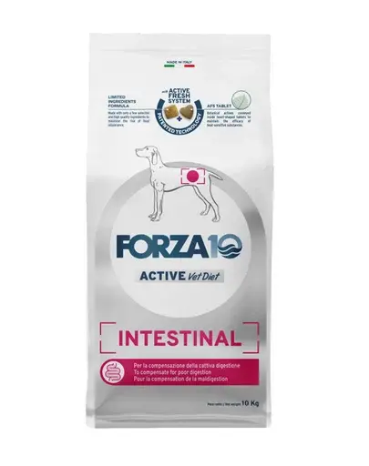FORZA 10 Intestinal Active Sac hrana uscata pentru caine cu probleme digestive 10 kg