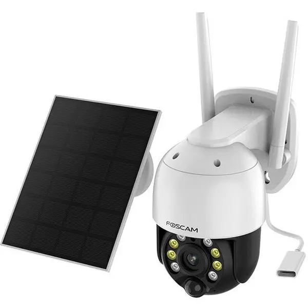 FOSCAM Camera de supraveghere FOSCAM B4, 4MP 2K, Wi-Fi, pentru exterior, rezistenta la apa si praf IP66