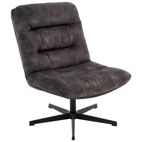 Fotoliu din textil, gri