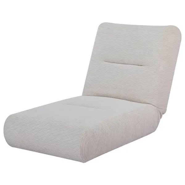 Fotoliu Extensibil, textil, bej