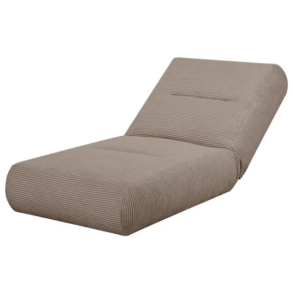 Fotoliu Extensibil, textil, maro