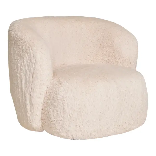Fotoliu FIOREZ OFF WHITE - Cream