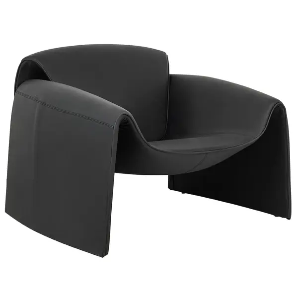 Fotoliu FLESI BLACK - Negru