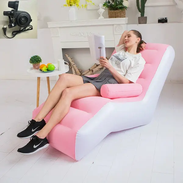 Fotoliu gonflabil ergonomic RelaxAir 140x80x85 cm