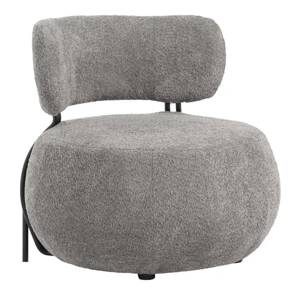 Fotoliu KREYSLER BOUCLE - Grey