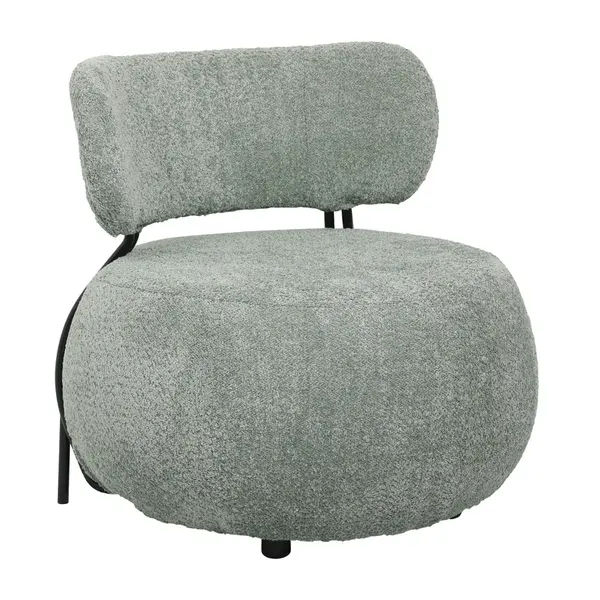 Fotoliu KREYSLER BOUCLE - Verde
