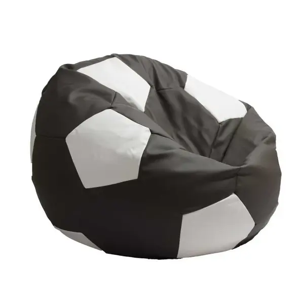 Fotoliu Minge Telstar XXL, Material Piele Ecologica - Dark Grey