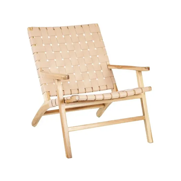 Fotoliu NESETA WOOD - Beige
