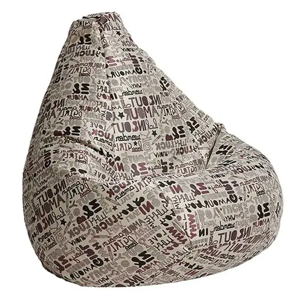 Fotoliu Nirvana Hobbit Pufrelax, Material textil - Boysenberry