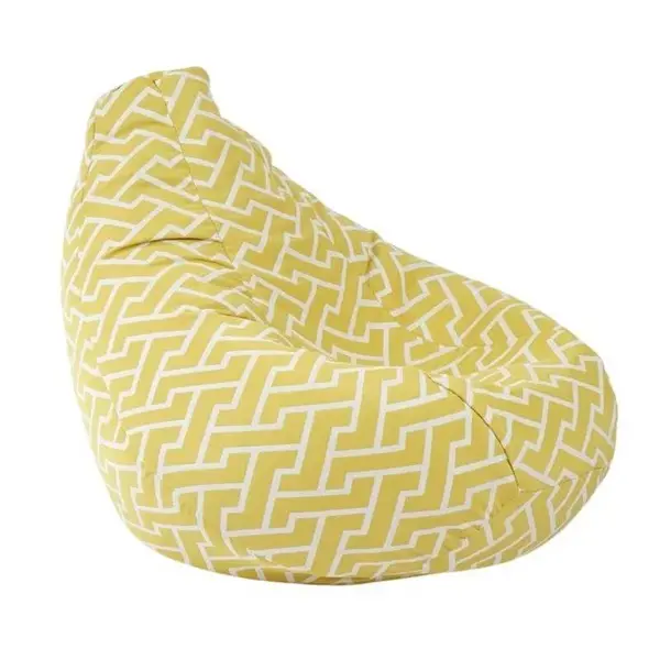 Fotoliu Nirvana Hobbit Pufrelax, Material Textil - Zippity Yellow