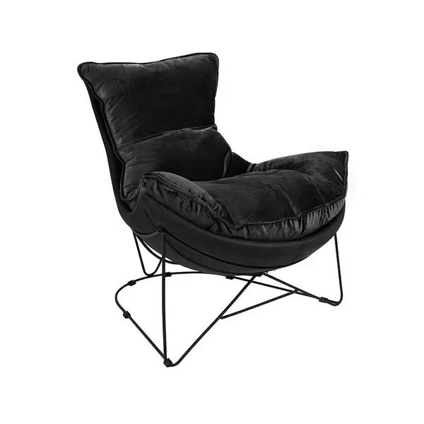 Fotoliu OTILIA BLACK - Negru