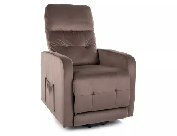 Fotoliu Otus II velvet cappuccino Blu38 H100 cm