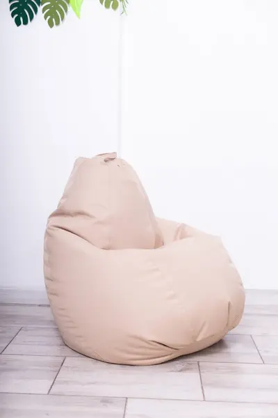 Fotoliu puf Bean bag bej XL fara husa interioara