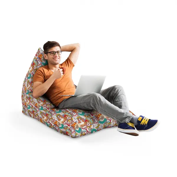 Fotoliu Puf Bean Bag tip Lounge Caini hipster