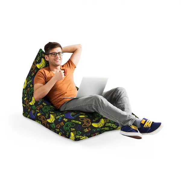 Fotoliu Puf Bean Bag tip Lounge Game space retro