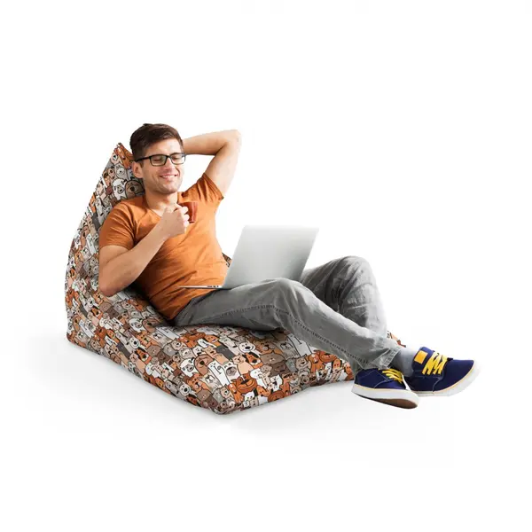 Fotoliu Puf Bean Bag tip Lounge Invazia animalelor