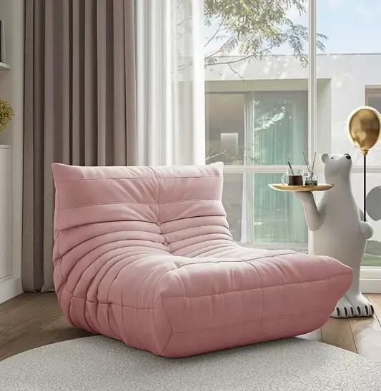 Fotoliu Puf Beanbag, Scaun Relaxare Modern, 87 x 100 x70