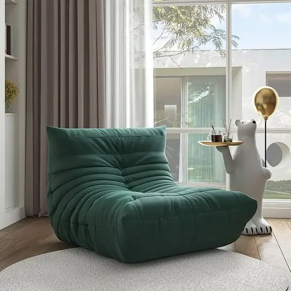 Fotoliu Puf Beanbag, Scaun Relaxare Modern, 87 x 100 x70