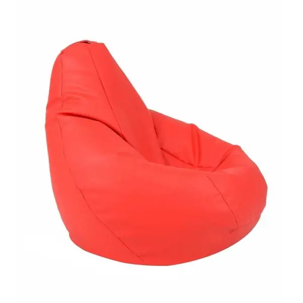 Fotoliu puf copii, Nirvana Light Pufrelax, Material Piele ecologica - Rosu
