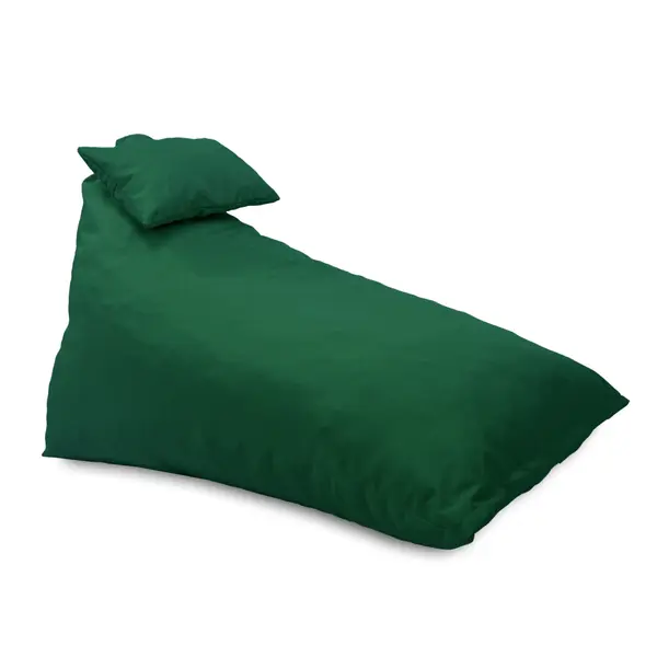Fotoliu puf, Pufrelax Kudos, perna inclusa, Material Impermeabil - Verde