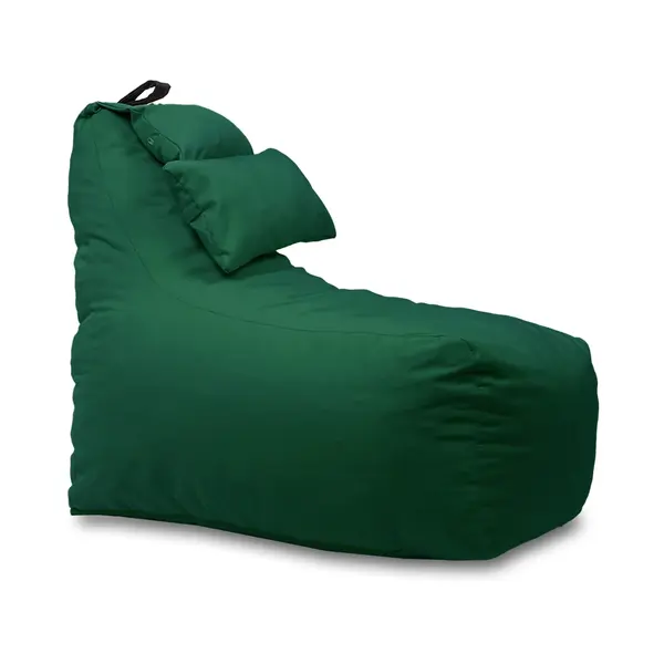 Fotoliu puf, Pufrelax Miraggio, perna inclusa, Material Impermeabil - Verde