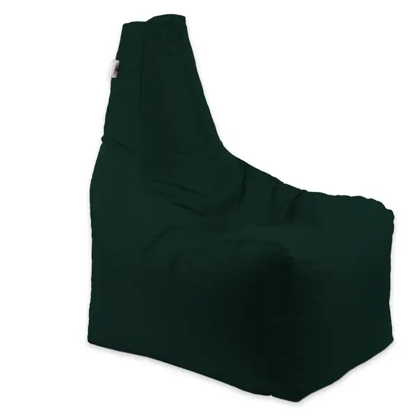 Fotoliu puf, Sunlounger EVO XL, umplutura de burete Memory Mix, Material Impermeabil - Verde Tuborg
