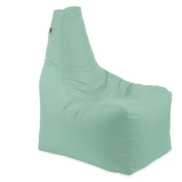 Fotoliu puf, Sunlounger EVO XL, umplutura de burete Memory Mix, material impermeabil - Verde menta