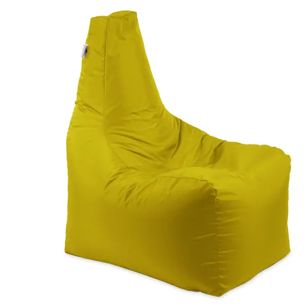 Fotoliu puf, Sunlounger EVO XL, umplutura de burete Memory Mix, material impermeabil - Galben